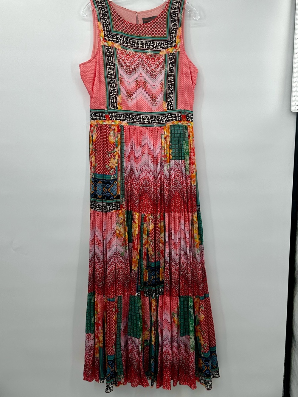 Anthropologie Bahnuni by Jyoti Maxi Alessandra sleeveless dress size 12 NWT - Picture 6 of 16